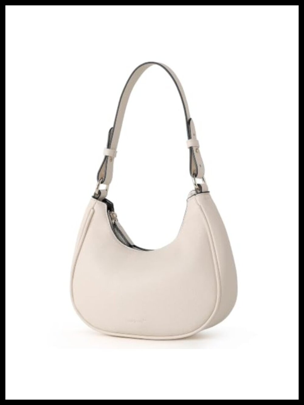 Small Shoulder Bag Mini Hobo Purse PU Leather Handbag Adjustable Strap